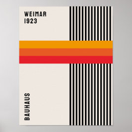 Bauhaus Poster, Bauhaus Ausstellung 1923 B31 Poster