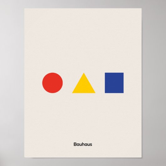 Bauhaus-Poster, Bauhaus-Ausstellungspaket B1 Poster (Vorne)