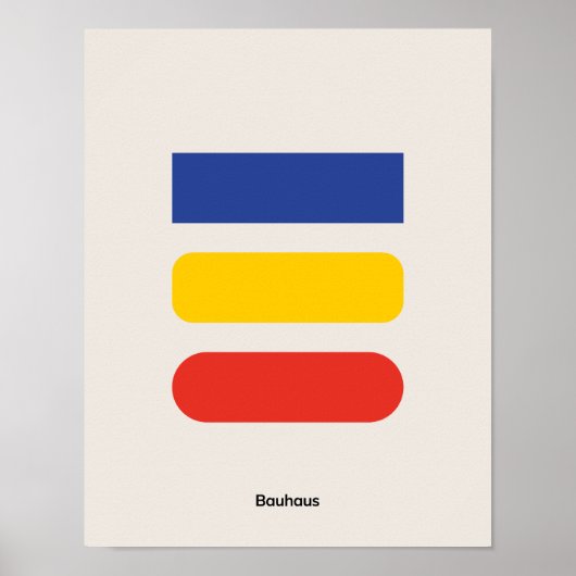 Bauhaus-Poster, Bauhaus-Ausstellungspaket B3 Poster (Vorne)