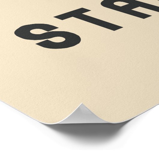 Bauhaus Poster Graphic Design (Ecke)