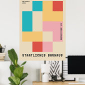 Bauhaus Poster Graphic Design (Heimbüro)