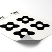 Bauhaus Poster Wand an Wand Kunst (Ecke)