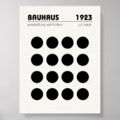 Bauhaus Poster Wand an Wand Kunst (Vorne)