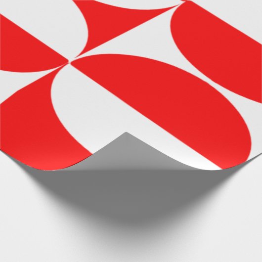 Bauhaus-Quadrate Geschenkpapier (Ecke)