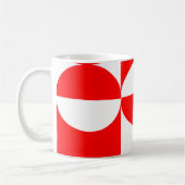 Bauhaus-Quadrate Kaffeetasse (Links)