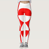 Bauhaus-Quadrate Leggings (Vorderseite)