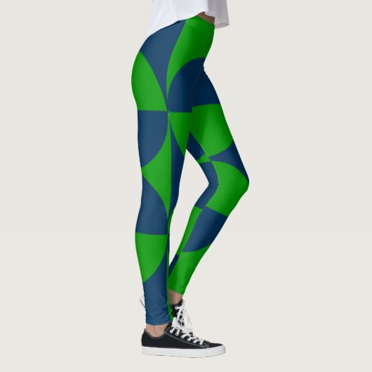 Bauhaus-Quadrate Leggings (Rechts)