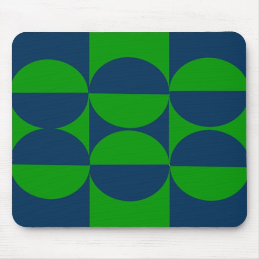 Bauhaus-Quadrate Mousepad (Vorne)