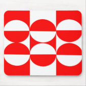 Bauhaus-Quadrate Mousepad (Vorne)