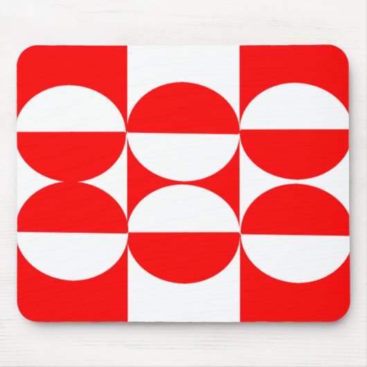 Bauhaus-Quadrate Mousepad (Vorne)