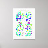 Bauhaus Quantum Composition  Leinwanddruck (Vorderseite)