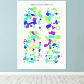 Bauhaus Quantum Composition  Leinwanddruck (Insitu (Holzboden))