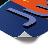 Bauhaus-Raketenraumkunst Deko Mitte des Jahrhunder (Ecke)