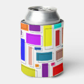 Bauhaus-Rechtecke Dosenkühler (Kanne Vorderseite)