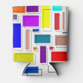 Bauhaus-Rechtecke Dosenkühler (Vorderseite)