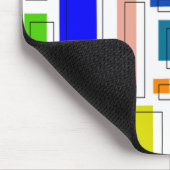 Bauhaus-Rechtecke Mousepad (Ecke)