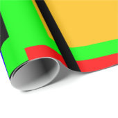 Bauhaus Rechtecke und Lines Geschenkpapier (Rolleneckpunkt)