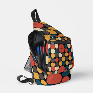 Bauhaus Reine Geometrie Harmonie Crossbody Bag
