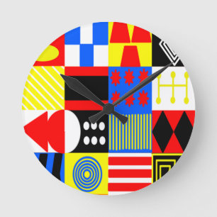 Bauhaus Runde Wanduhr