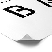 Bauhaus Sage Green, Orange, Black Boho Wall Art Poster (Ecke)