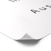 Bauhaus Sage Green Poster (Ecke)