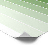 Bauhaus Sage Green Poster (Ecke)