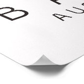 Bauhaus Sage Green Poster (Ecke)