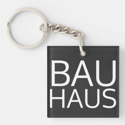 Bauhaus Schlüsselanhänger (Vorderseite)
