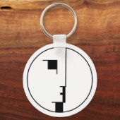 Bauhaus-Schlüsselanhänger Schlüsselanhänger (Vorderseite)