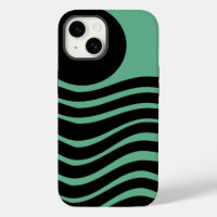 Bauhaus Seafoam Green Abstrakt