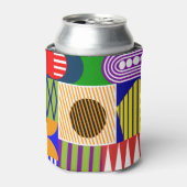 Bauhaus Shape Collage Dosenkühler (Kanne Vorderseite)
