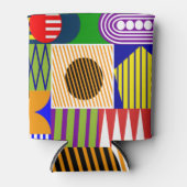 Bauhaus Shape Collage Dosenkühler (Vorderseite)