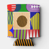 Bauhaus Shape Collage Dosenkühler (Rückseite)