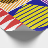 Bauhaus Shape Collage Geschenkpapier (Ecke)