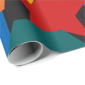 Bauhaus Shapes  Geschenkpapier (Rolleneckpunkt)