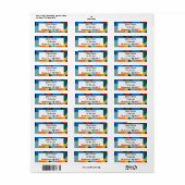 Bauhaus Shapes Label (Vorne)