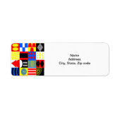 Bauhaus Shapes Label (Vorne)