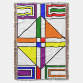 Bauhaus Stains Glass Decke (Vorderseite Vertikal)