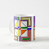 Bauhaus Stains Glass Kaffeetasse (Vorderseite Links)