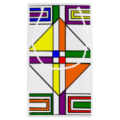 Bauhaus Stains Glass Kleine Geschenktüte (Rückseite)