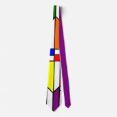 Bauhaus Stains Glass Krawatte (Vorderseite)