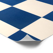 Bauhaus-Stuhlposter, Geometrischer Mid-Century-Mod Poster (Ecke)