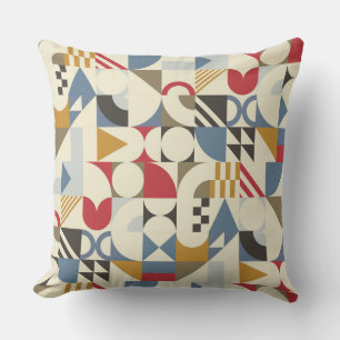 Bauhaus Style Geometrie Design Kissen