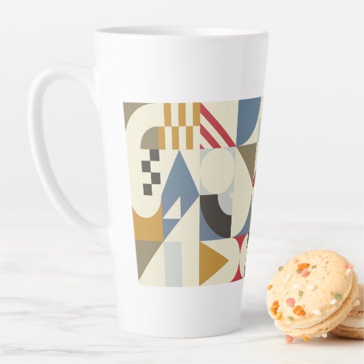 Bauhaus Style Geometrie Design Milchtasse (Beispiel)
