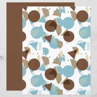 Bauhaus Style Mosaik Art Pattern Scrapbook Paper