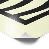 Bauhaus Style Sunset Fotodruck (Ecke)