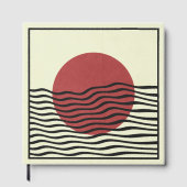Bauhaus Style Sunset Gästebuch (Vorderseite)