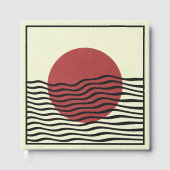 Bauhaus Style Sunset Gästebuch (Vorderseite)