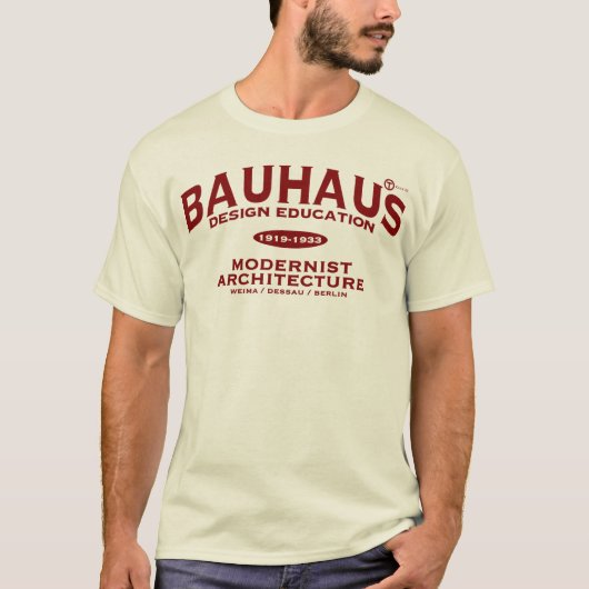 Bauhaus T-Shirt (Vorderseite)