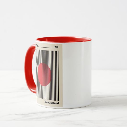 BAUHAUS TASSE (Vorderseite Links)